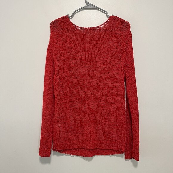 J. Crew NWOT Red Montauk Relaxed Sweater Size XS - Picture 5 of 7